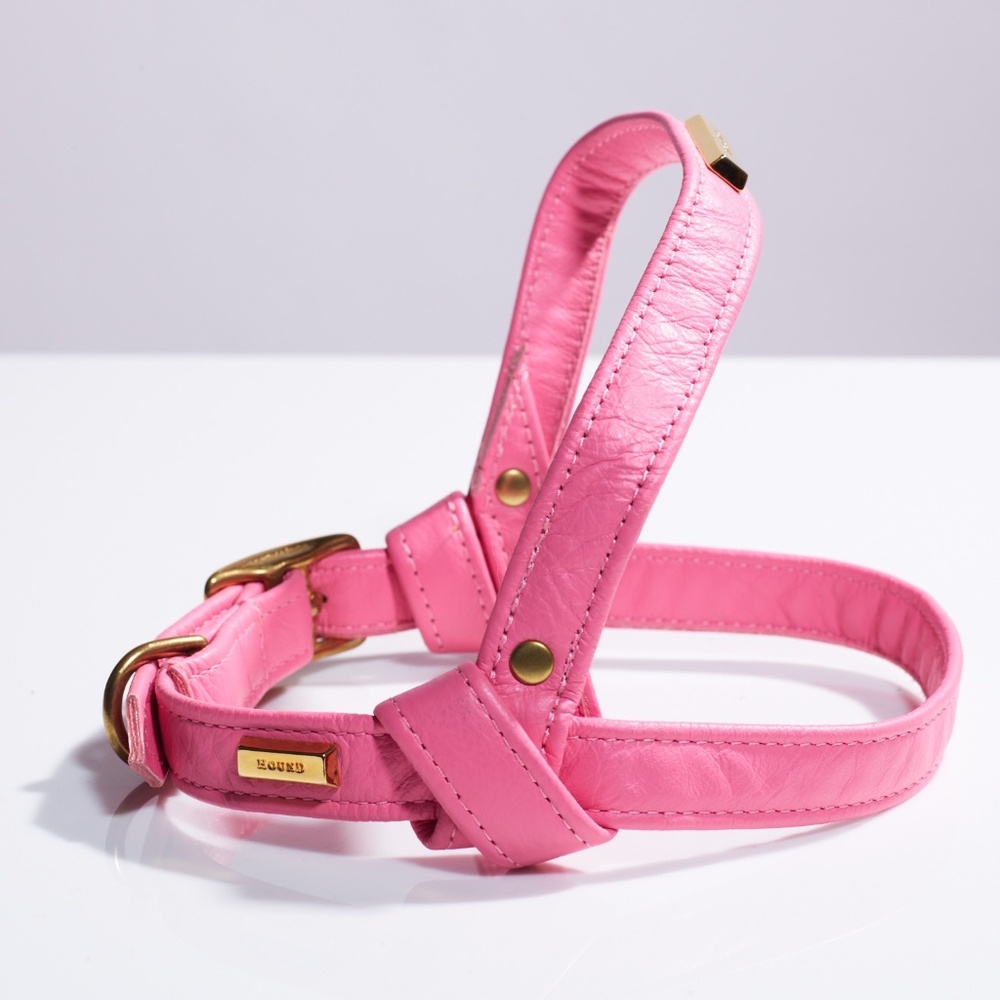 Dog Harness Hound Collection Belted Leather Harness Genuine Leather